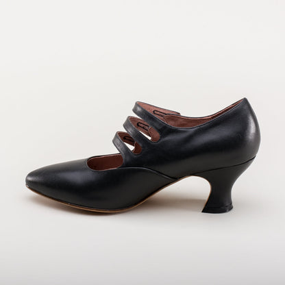 Bellatrix Edwardian Shoes (Black)