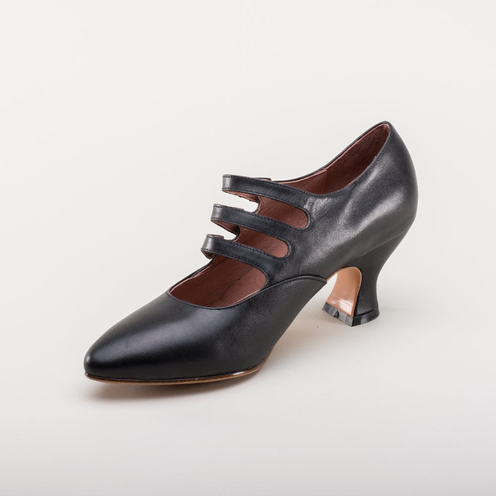 Bellatrix Edwardian Shoes (Black)