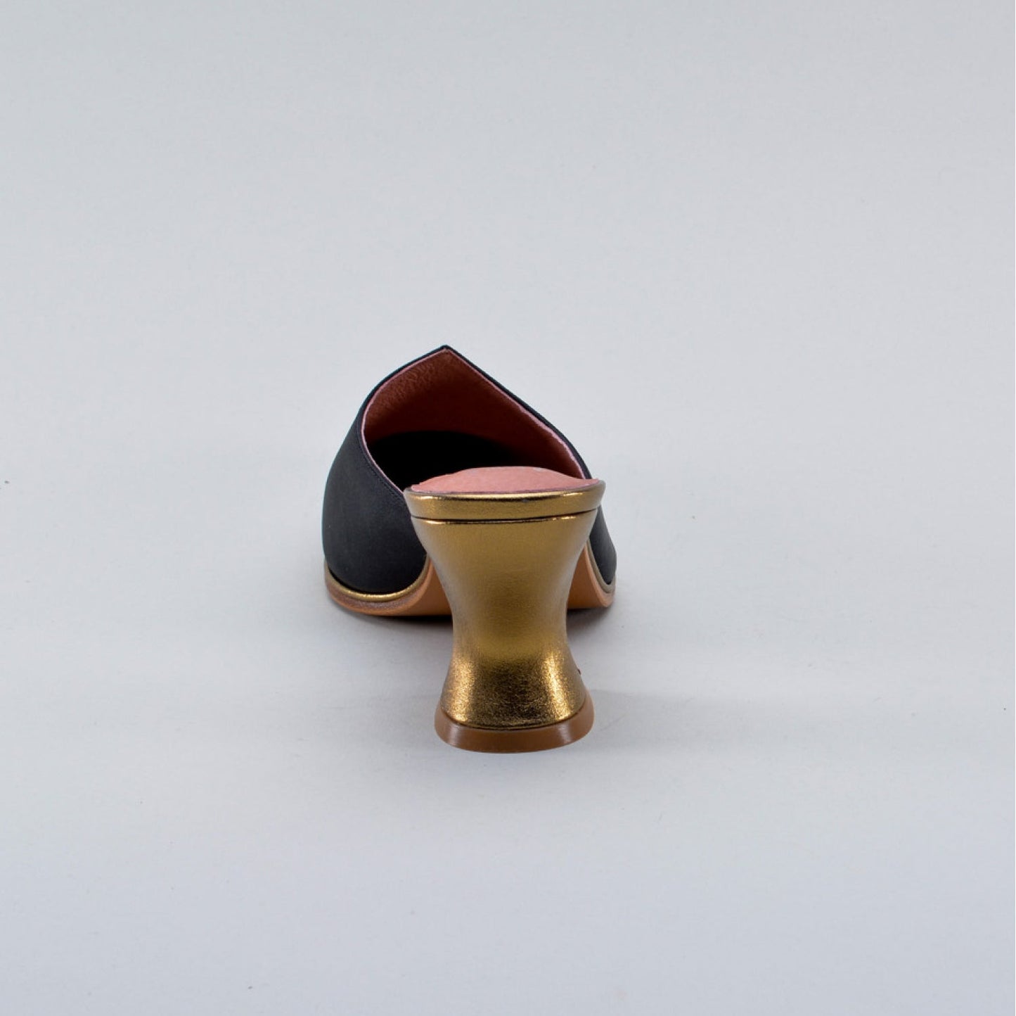 Charlotte 18th Century Mules (Black)