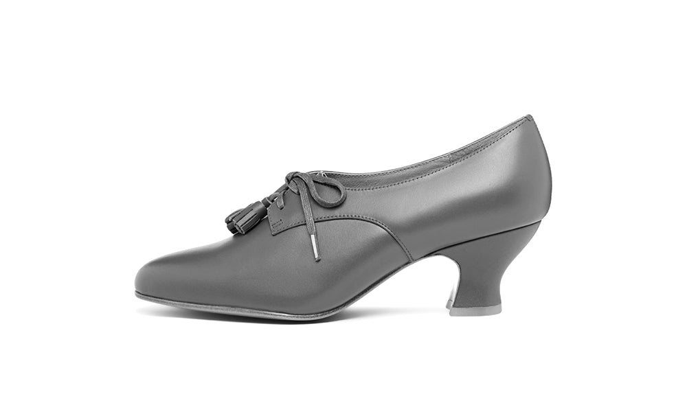 PRE-ORDER Cordelia Edwardian Oxfords Wide (Chestnut)