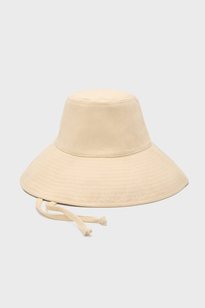 Beige Holiday Bucket Hat