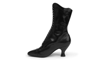 Edith Edwardian Boots (Walnut)