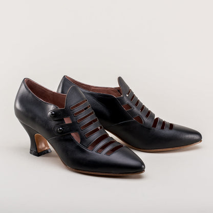 Endora Victorian Witch Shoes (Bewitching Black)