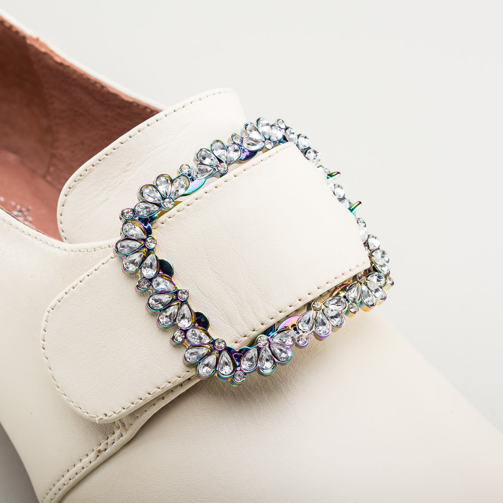 Fleur 18th Century Shoe Buckles (Rainbow)