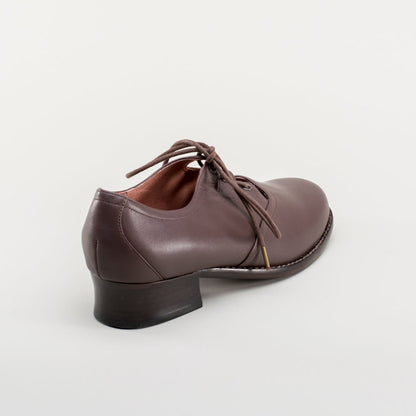 Ghillie Vintage Lace-Up Shoes (Brown)