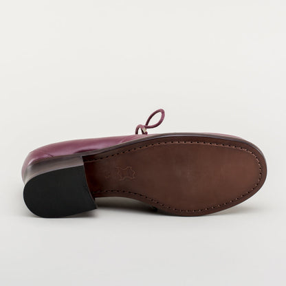 Ghillie Vintage Lace-Up Shoes (Merlot)