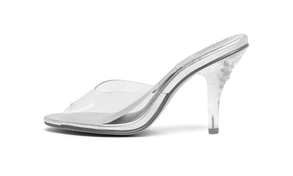 Grace Vintage Mules (Clear)