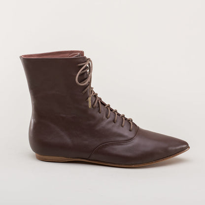 Hartfield Regency Leather Boots (Brown)