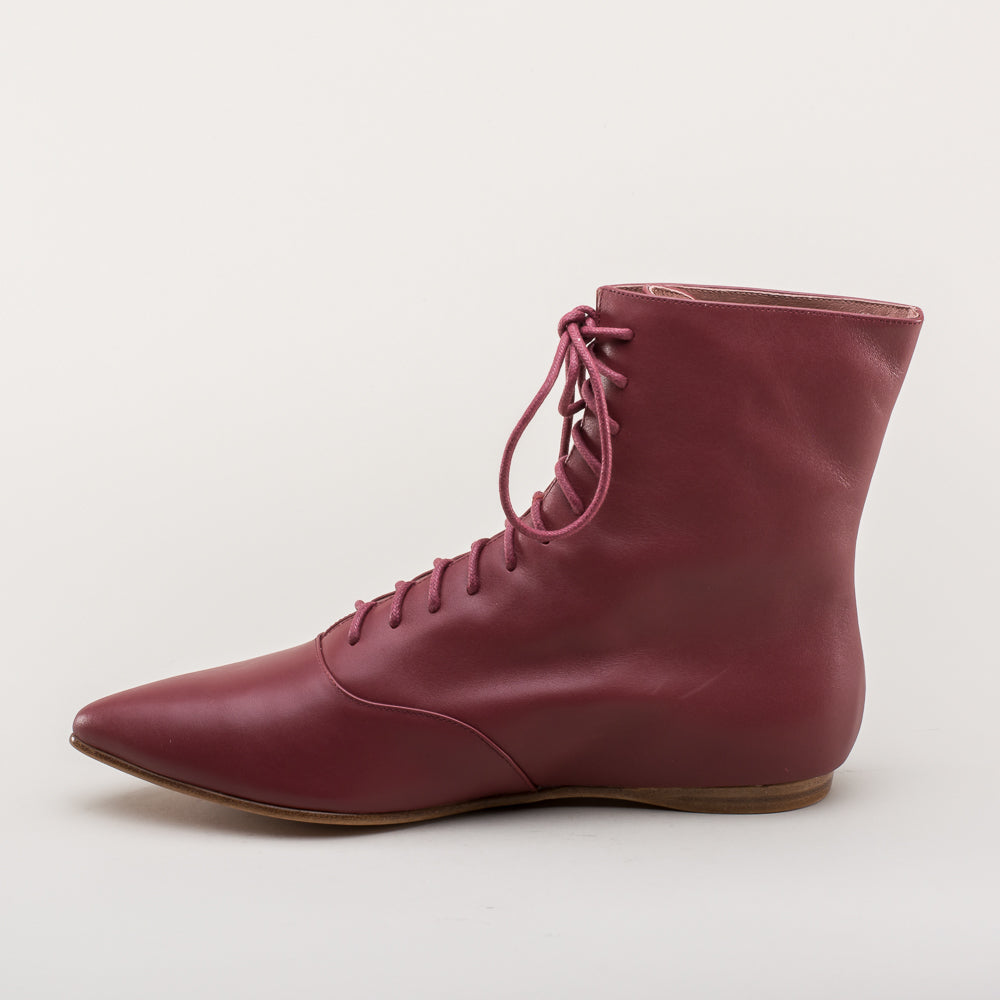 Hartfield Regency Leather Boots (Oxblood)