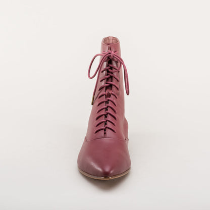 Hartfield Regency Leather Boots (Oxblood)