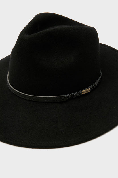 Black Tack Fedora Hat