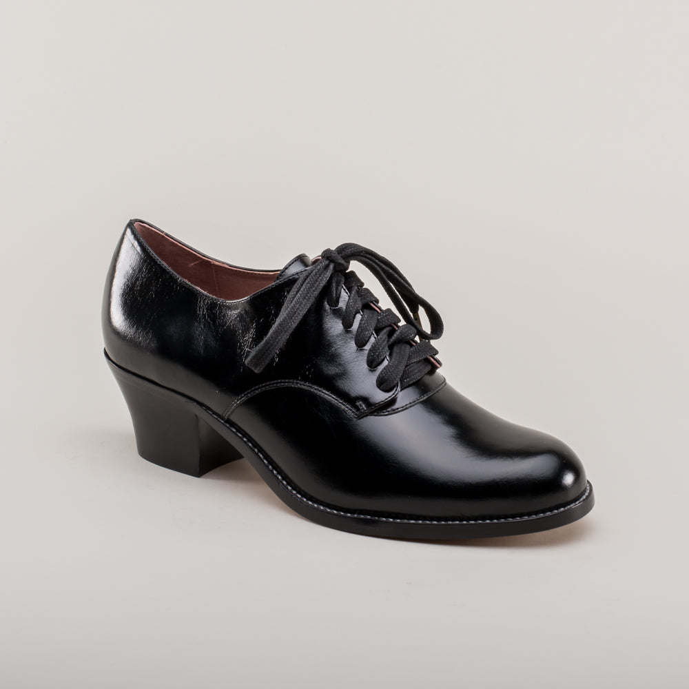 Jane Vintage Oxfords (Black)