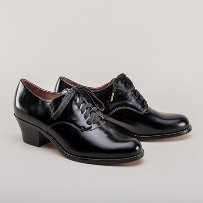 Jane Vintage Oxfords (Black)