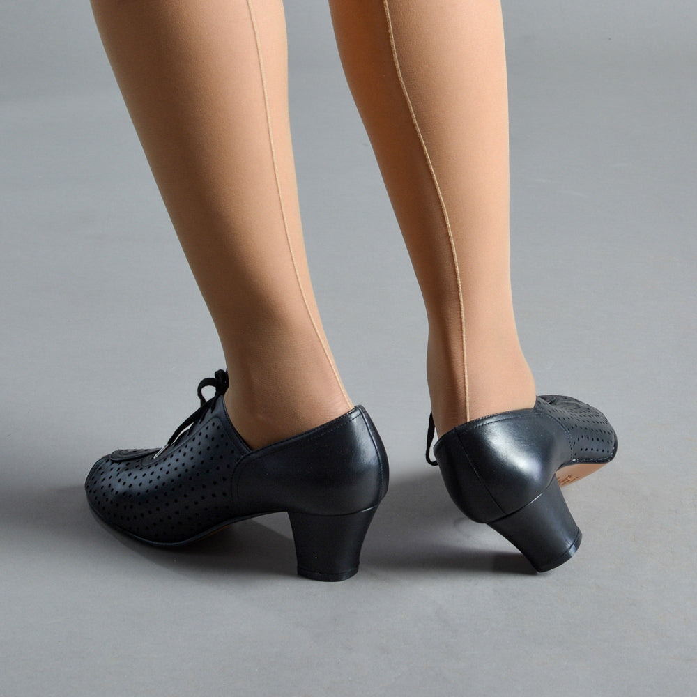 Jenny Vintage Oxfords (Black)