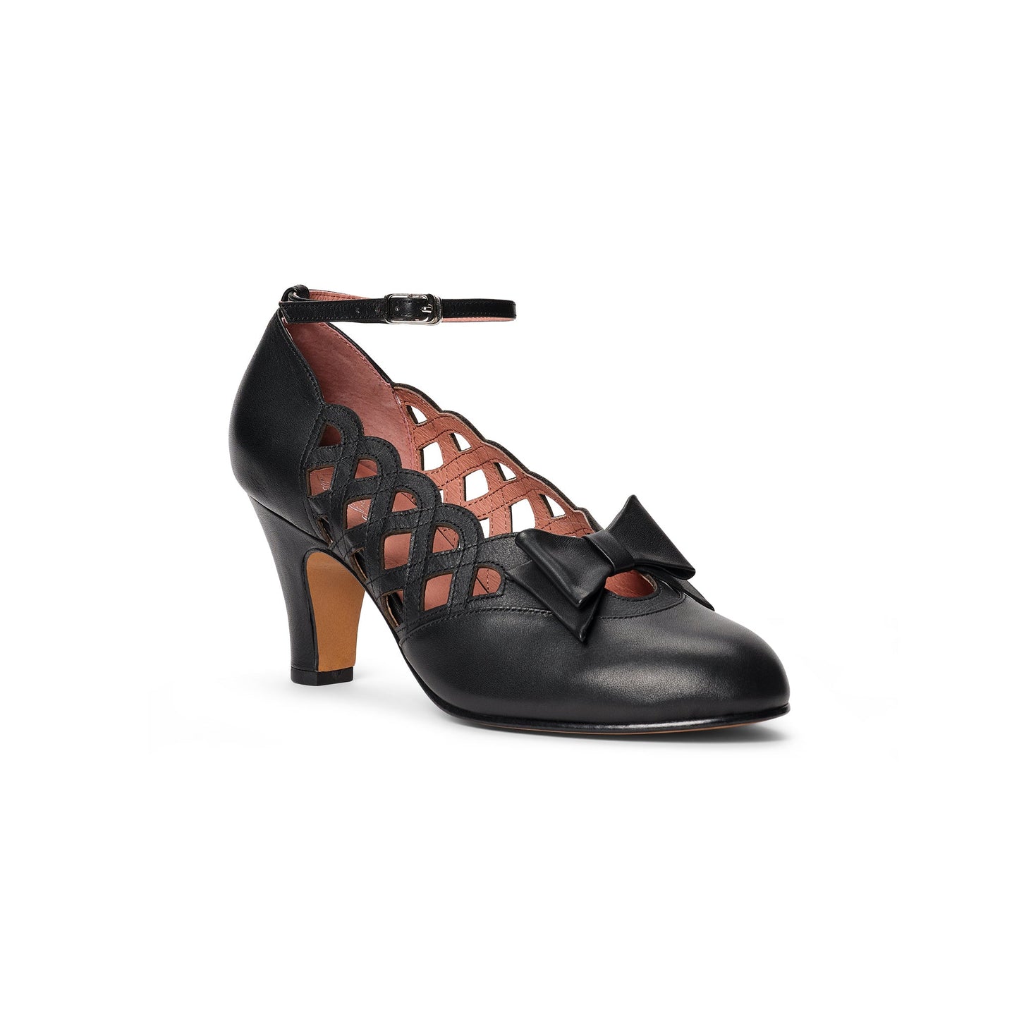 Jessie Vintage Pumps Wide (Black)