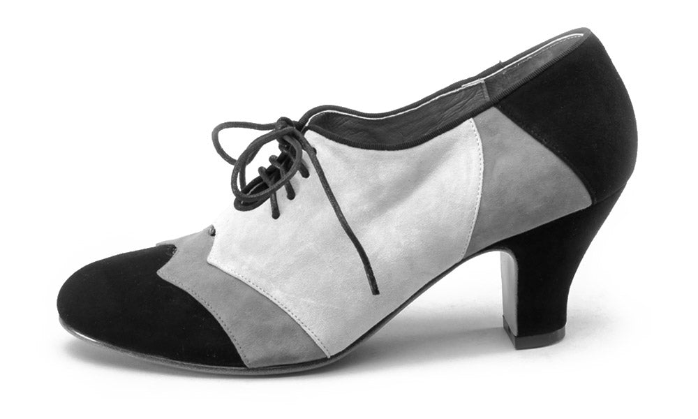 Karolina Retro Oxfords (Pink/Black)