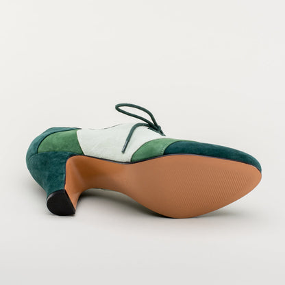 Karolina Retro Oxfords (Green)