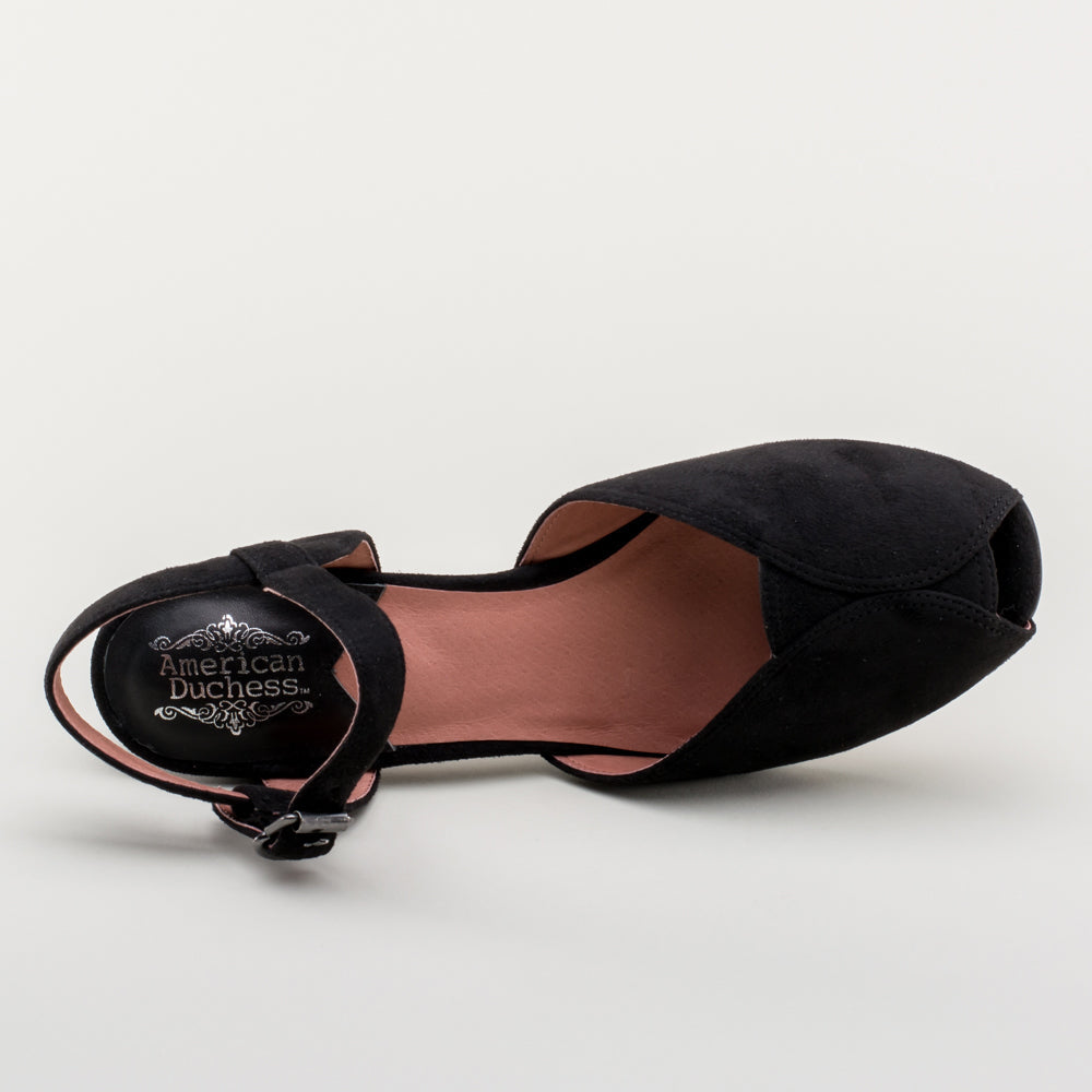 Lido Vintage Sandals (Black)