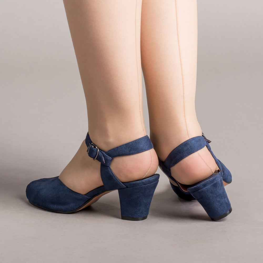 Lido Vintage Sandals (Navy)