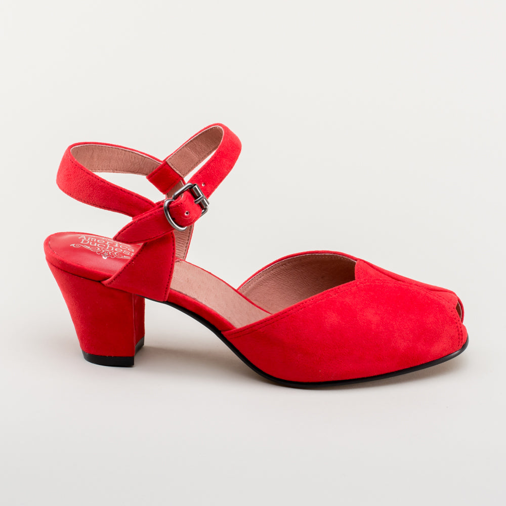 Lido Vintage Sandals (Red)