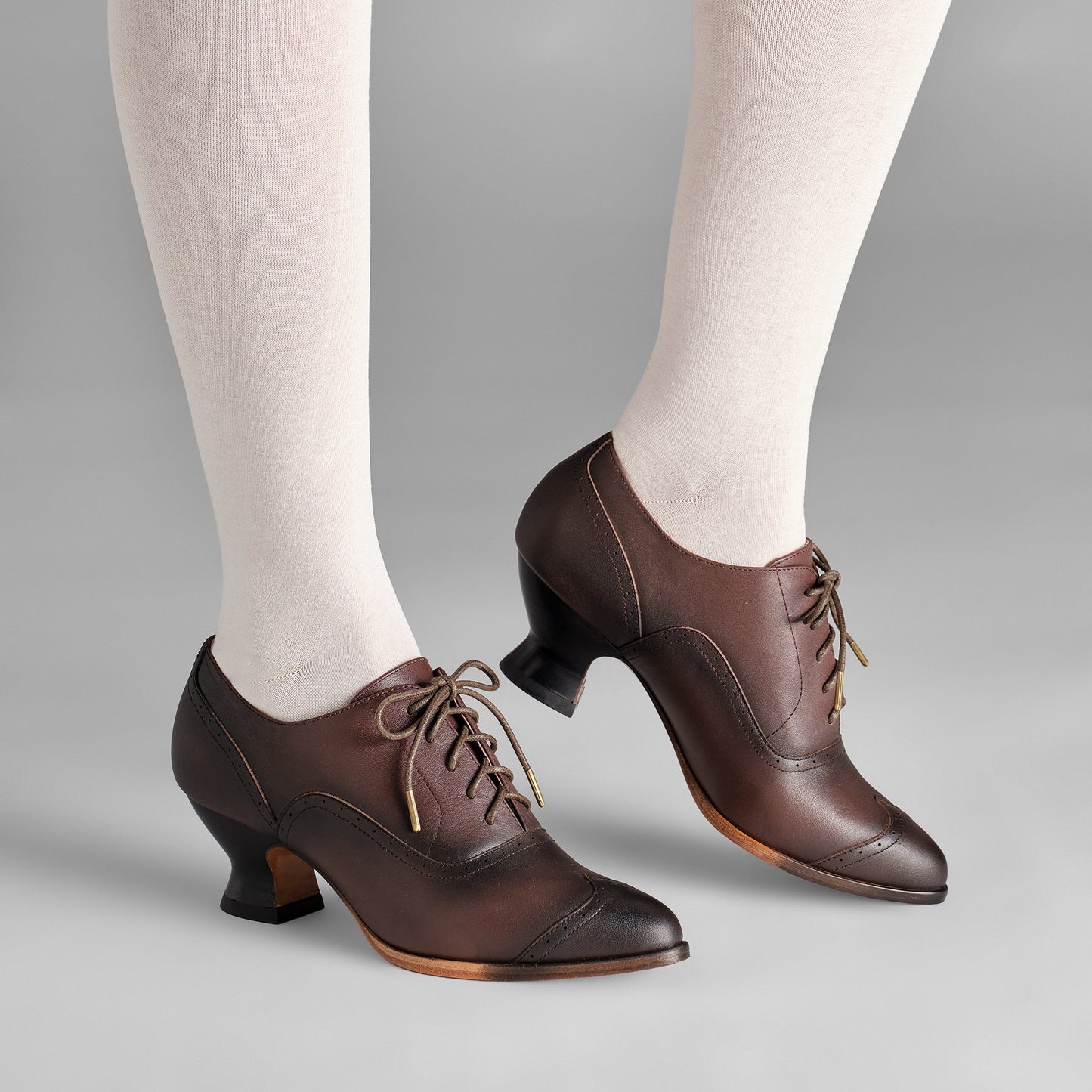Londoner Edwardian Oxfords Wide (Brown)
