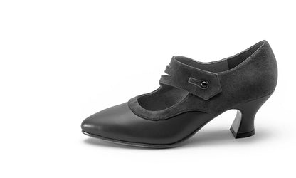 Mae Edwardian Shoes (Red)