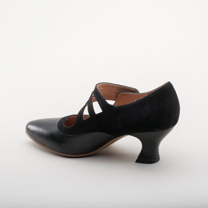 Mae Edwardian Shoes (Black)