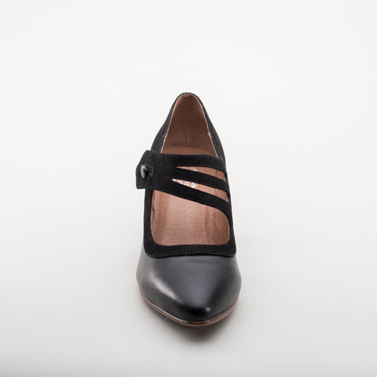 Mae Edwardian Shoes (Black)