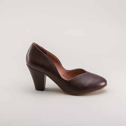 Marilyn Vintage Pumps (Brown)