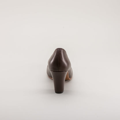 Marilyn Vintage Pumps (Brown)