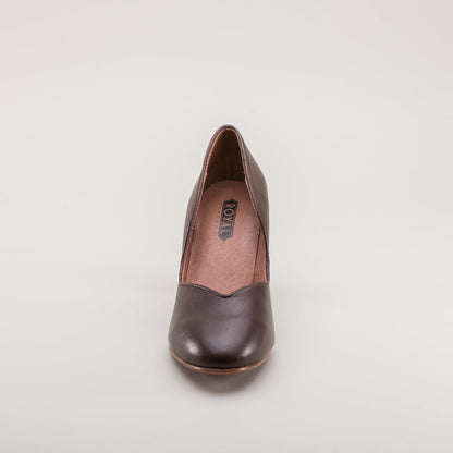 Marilyn Vintage Pumps (Brown)
