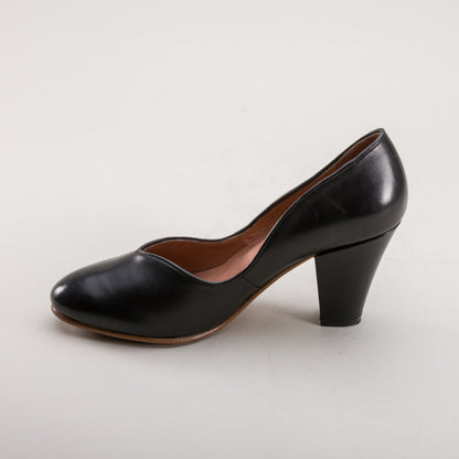 Marilyn Vintage Pumps Wide (Black)