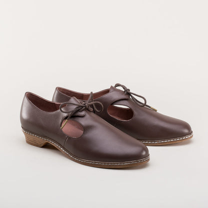 Mary Renaissance Shoes (Brown)