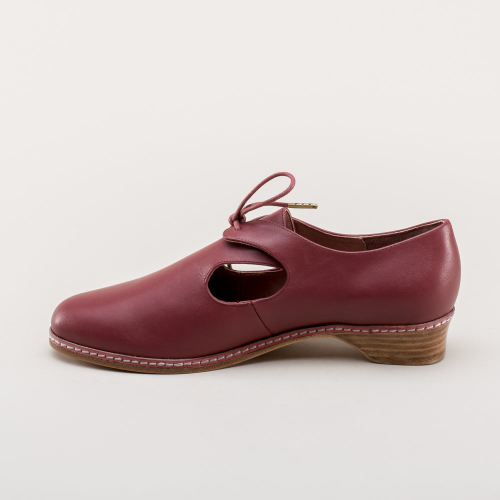 Mary Renaissance Shoes (Oxblood)
