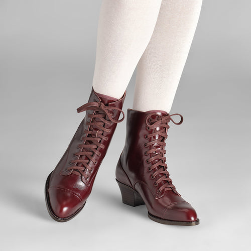Paris Boots Wide (Cordovan)