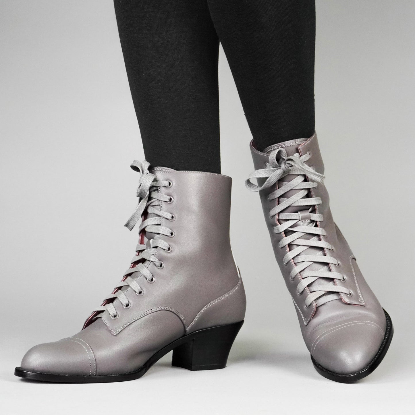 Paris Boots Wide (Steel Gray)