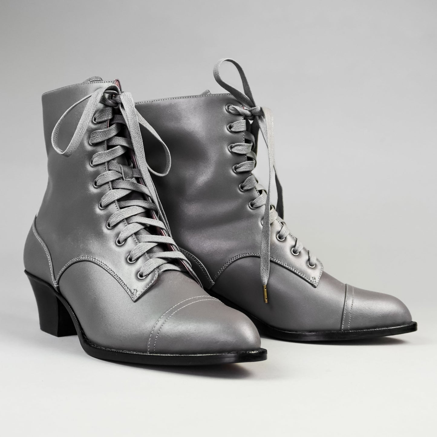 Paris Boots Wide (Steel Gray)