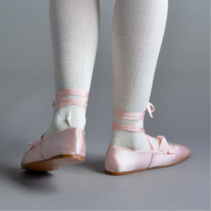 Penelope Regency Slippers (Ballet Pink)
