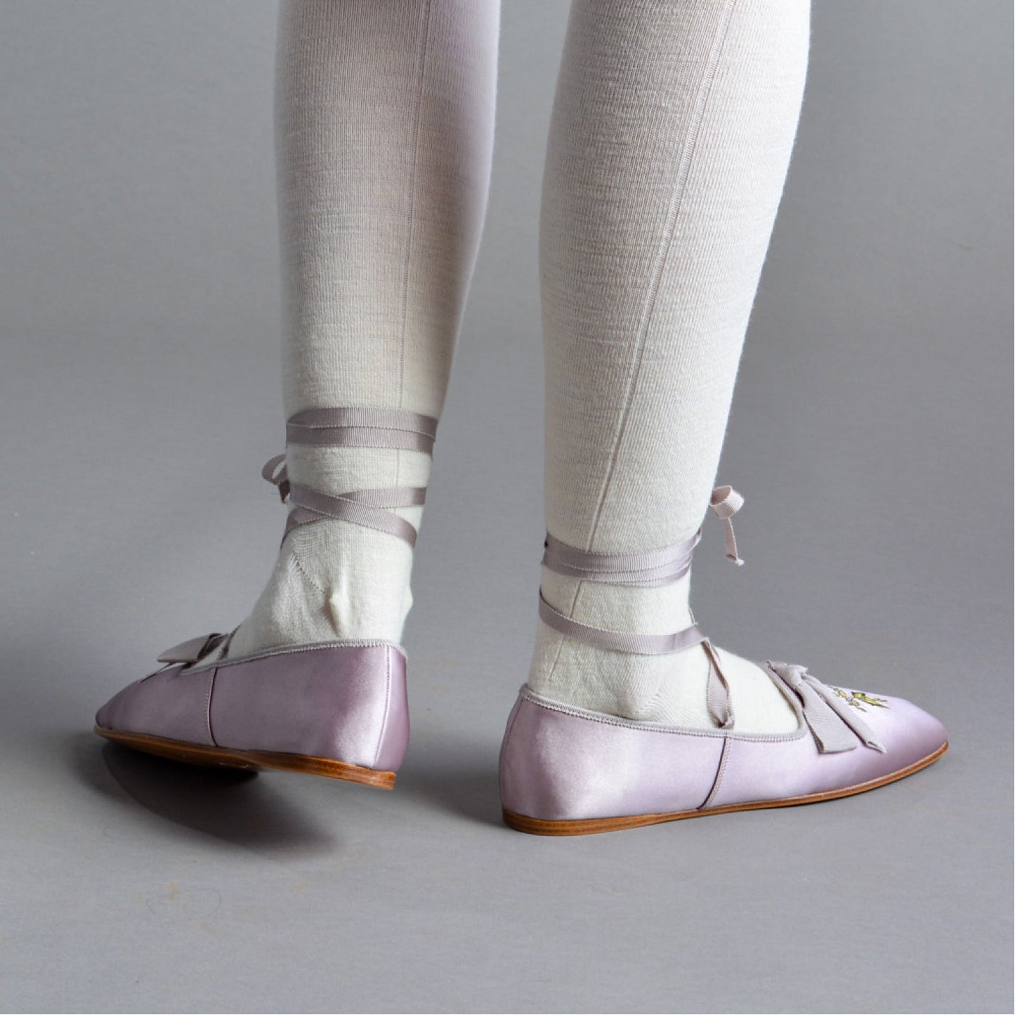 Penelope Regency Slippers (Light Purple)