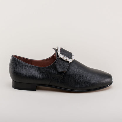 Schuyler 18th Century Shoes (Black)