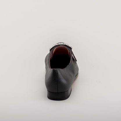 Schuyler 18th Century Shoes (Black)