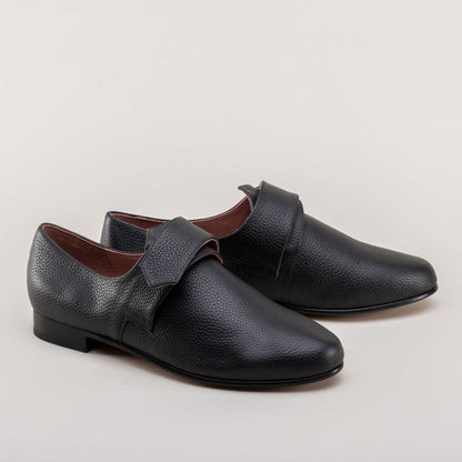 Schuyler 18th Century Shoes (Black)