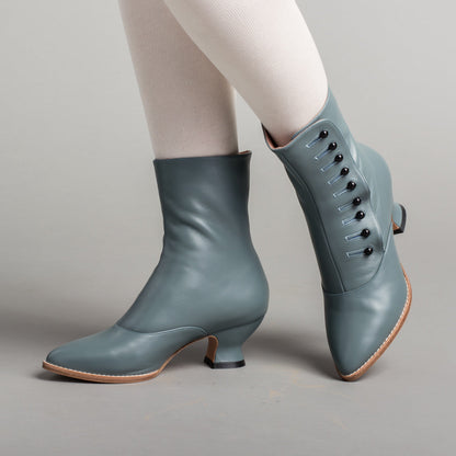 Tavistock Victorian Button Boots (French Blue)