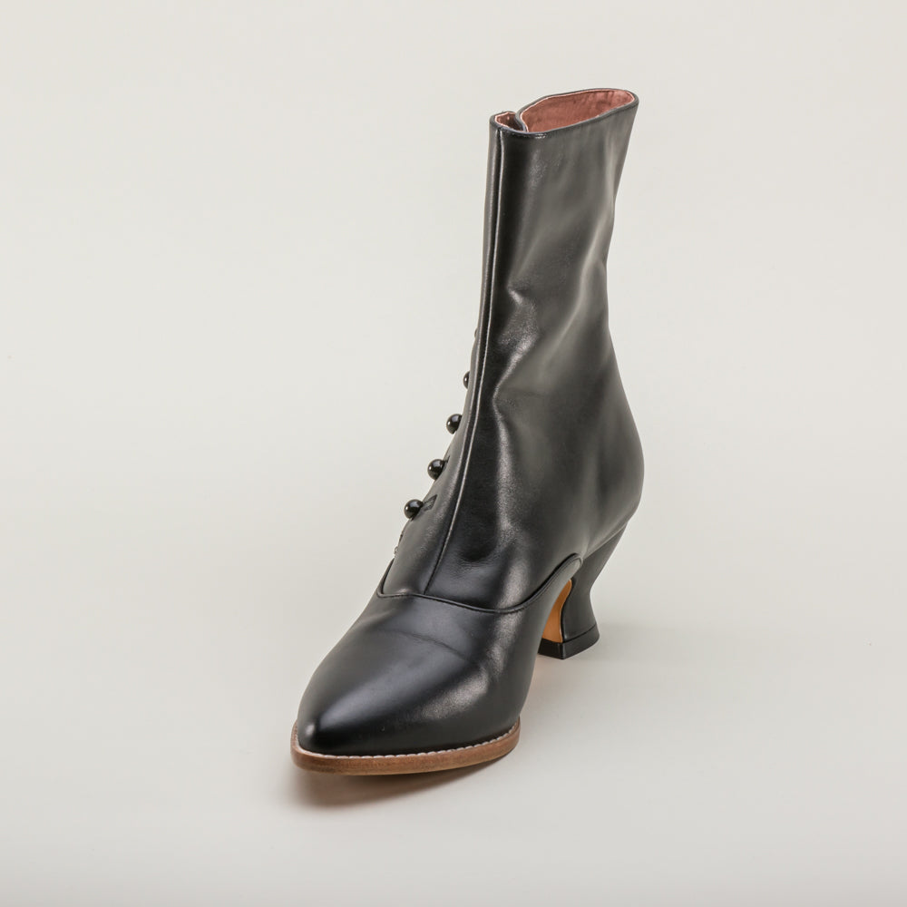 Tavistock Victorian Button Boots (Black)