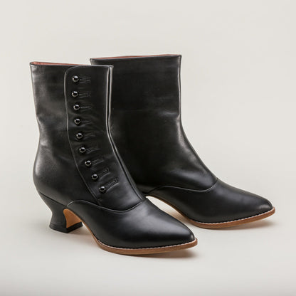 Tavistock Victorian Button Boots (Black)
