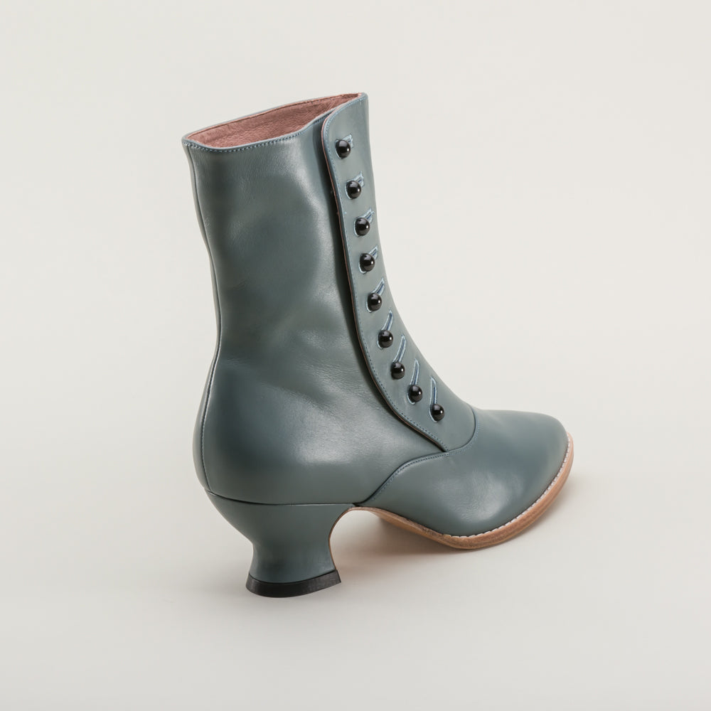 Tavistock Victorian Button Boots (French Blue)