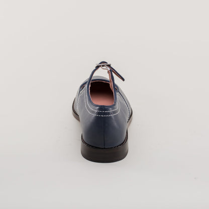 Wednesday Vintage Mary Jane Shoes (Navy)